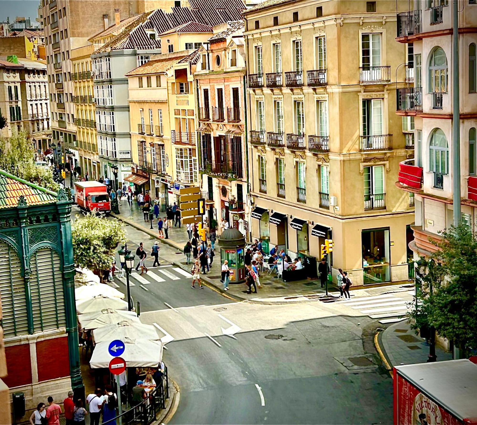 Nuevo Espectacular Centro Lägenhet Málaga Exteriör bild